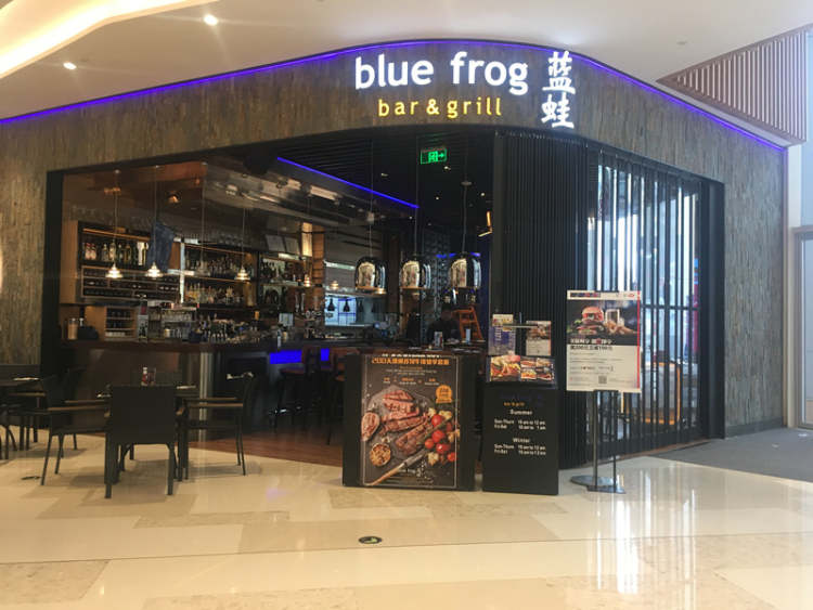 blue frog藍蛙